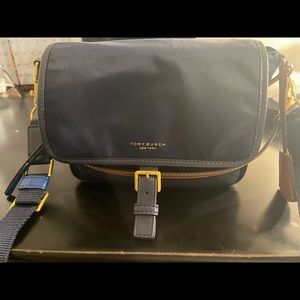 Used, Tory Burch nylon Perry Crossbody